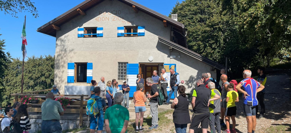 Dopo 29 anni riapre il rifugio "Don Zio Pisoni" sul Monte Casale